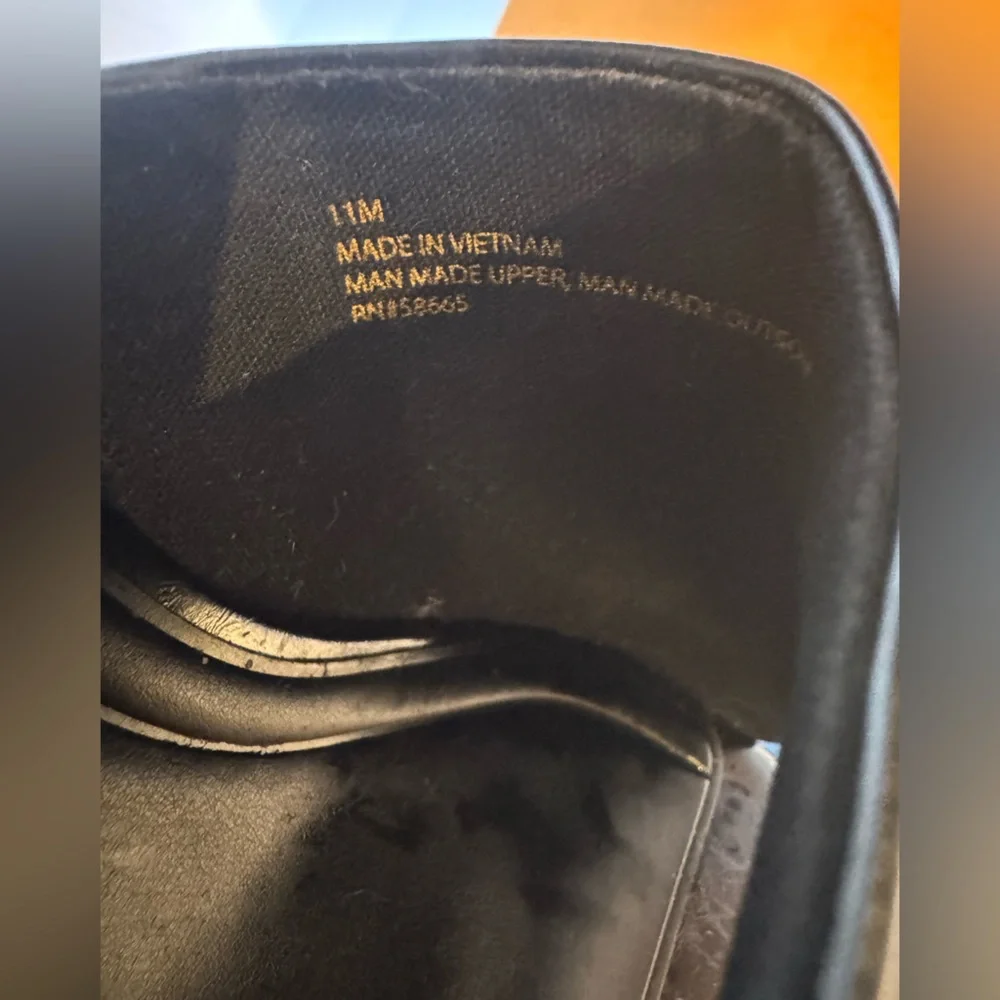 Open Edit Black Mules Size 11 - Picture 4 of 8